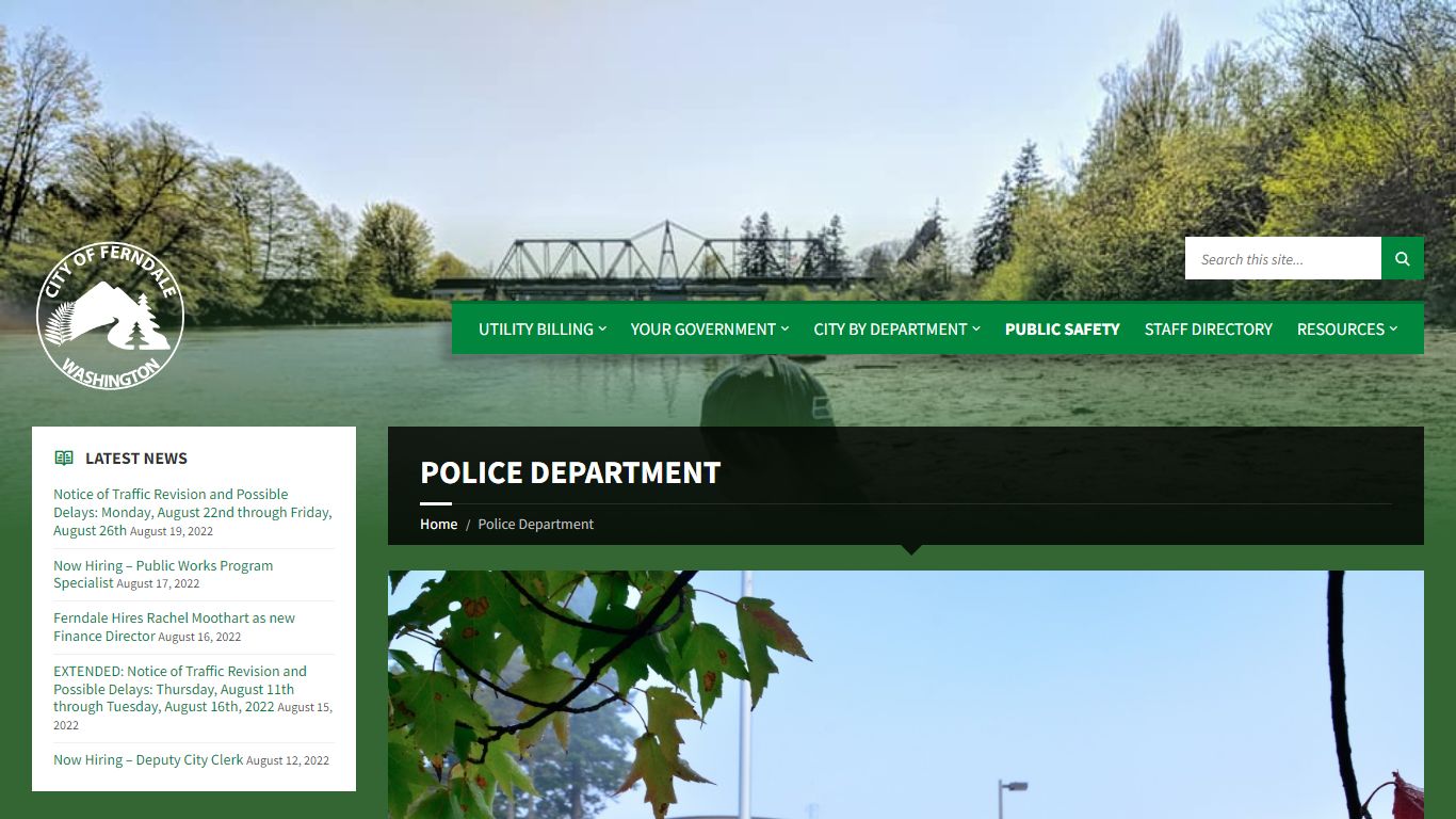 Police Department | City of Ferndale